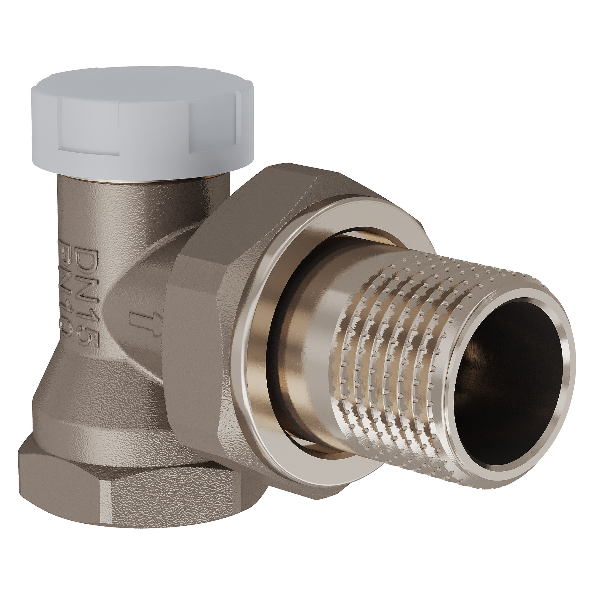Клапан запорный угловой Royal Thermo 1/2″